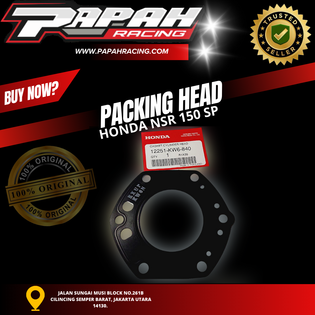 PAKING HEAD HONDA NSR 150 SP